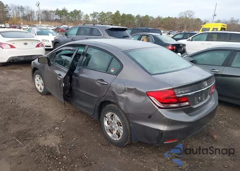 2013 Honda Civic Lx z USA, uszkodzony, nr VIN 19XFB2F50DE022337